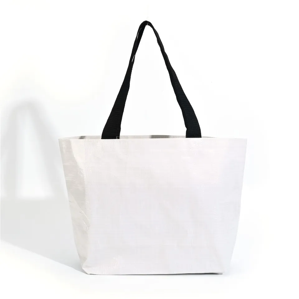 White Woven Purse